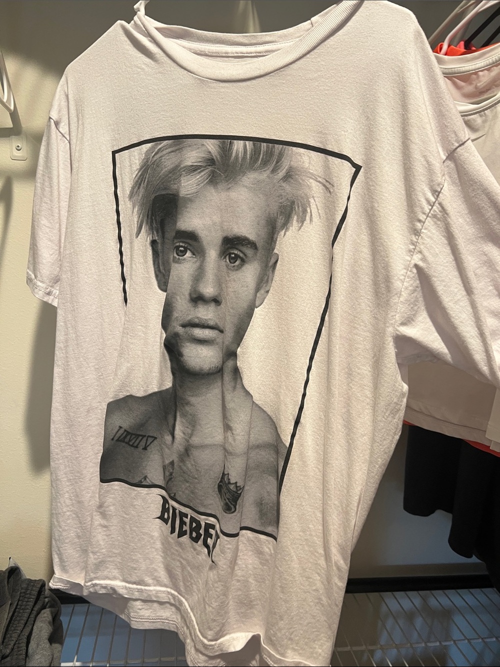 White Graphic Short-Sleeve Men’s T-Shirt - Photo Print